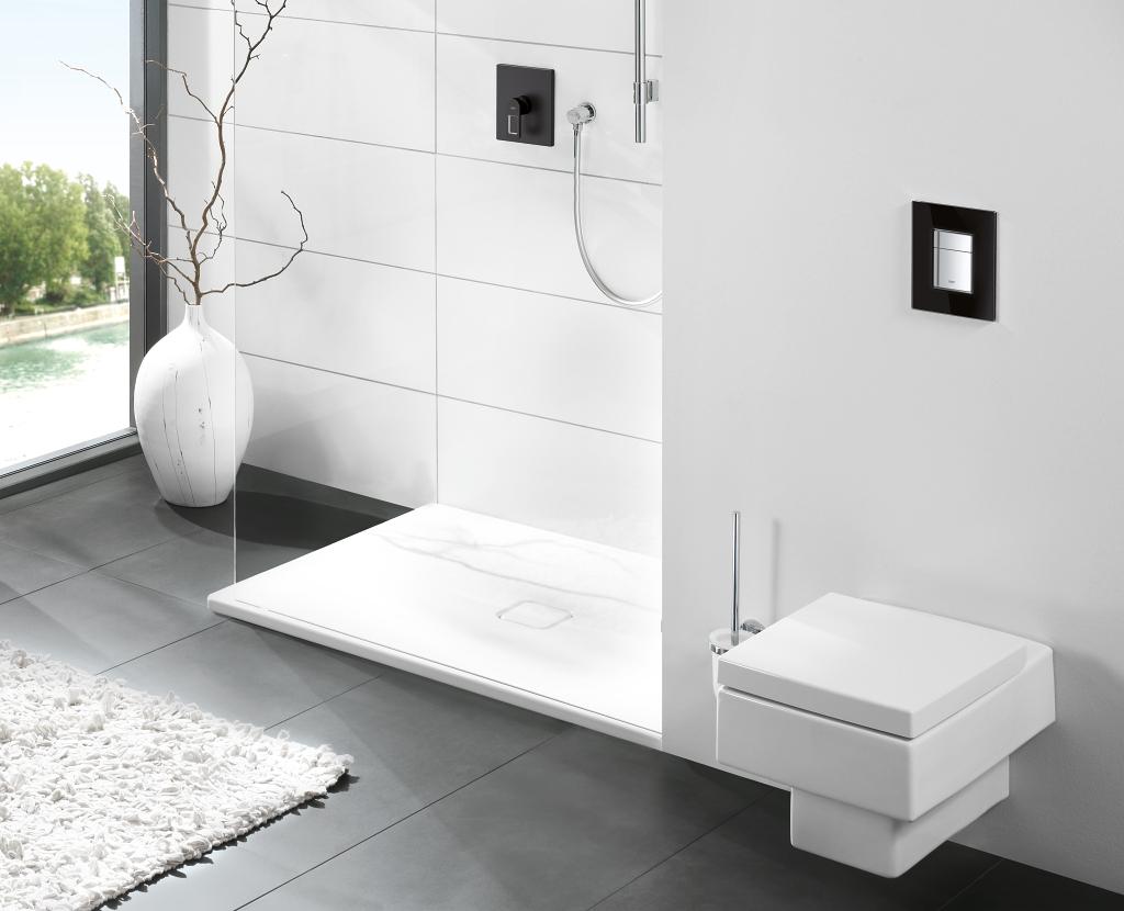 grohe Huuhtelupainike grohe 38732000 skate cosmo kromi