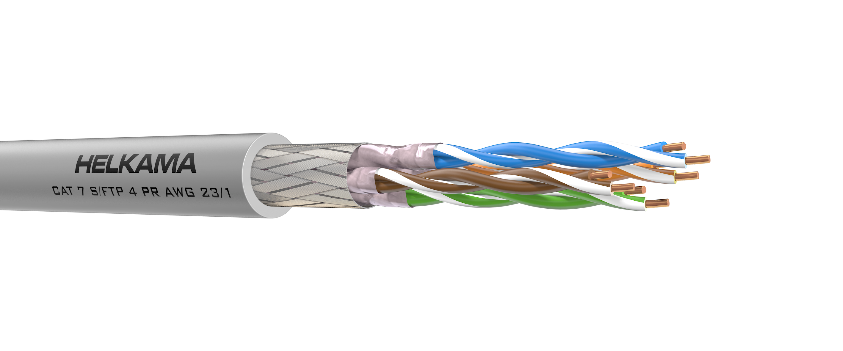 TIETOVERKKOK-HF CAT7 HELKAMA CAT7  S/FTP 4p Dca K500