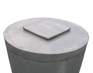 UMPINAINEN TERÄSVAHVISTEINEN BETONILUUKKU 420X420