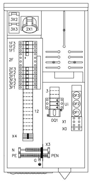 abb Mittauskeskus näpsä smart 1m2t09ur-lo8 1t 25a ip34 fe