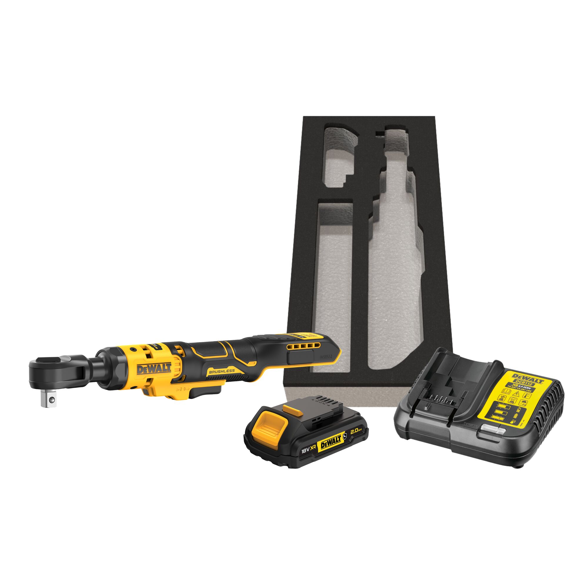 dewalt Akkuräikkäväännin dewalt 18v xr 1/2 1x2,0ah