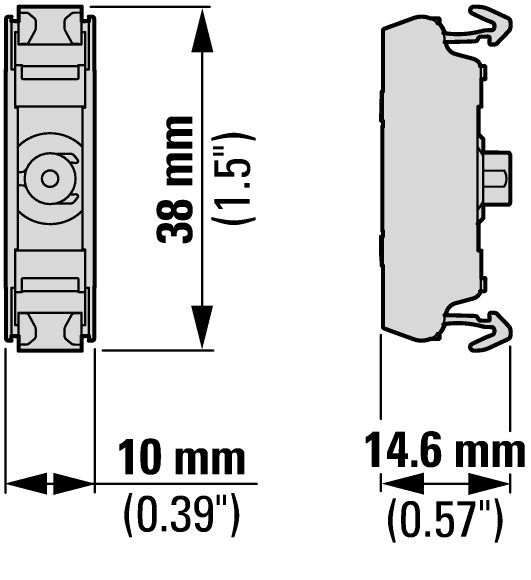 eaton Merkkivalokaluste led m22-fled-rg
