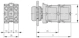 eaton Merkkivalo led eaton m22-led-w, etulevyas. val