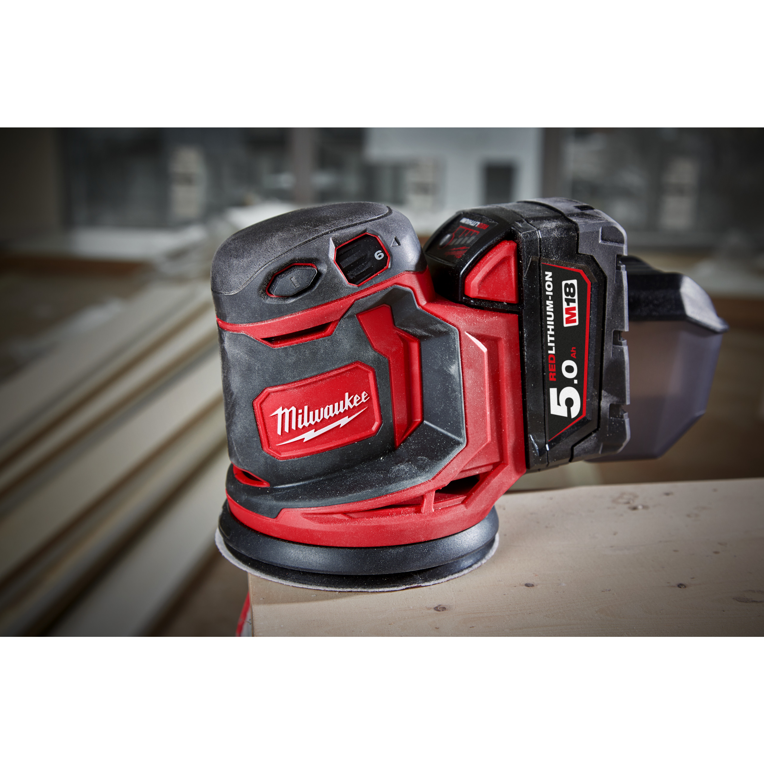 milwaukee Akkuepäk.hiomak. milwaukee m18 bos125-0