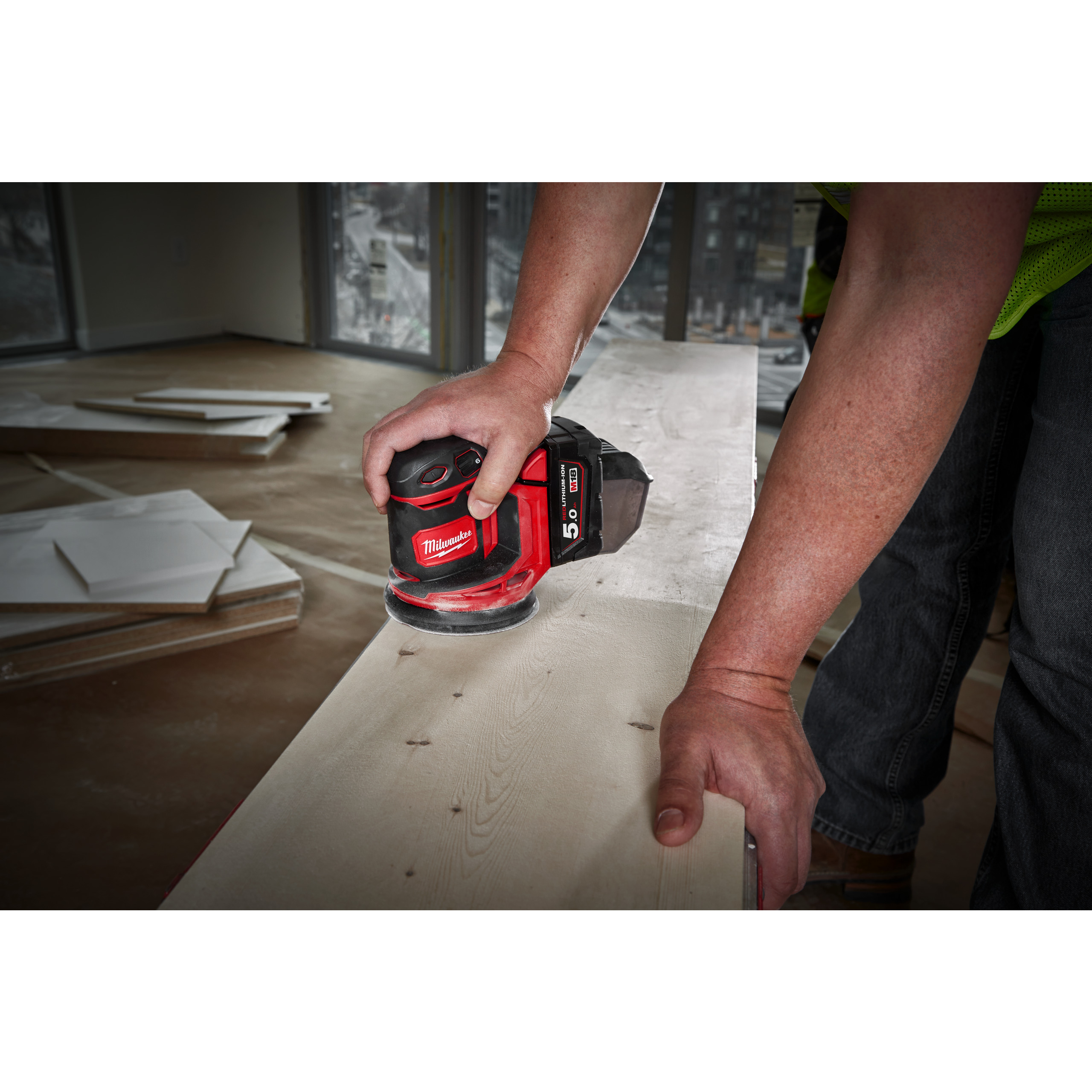 milwaukee Akkuepäk.hiomak. milwaukee m18 bos125-0