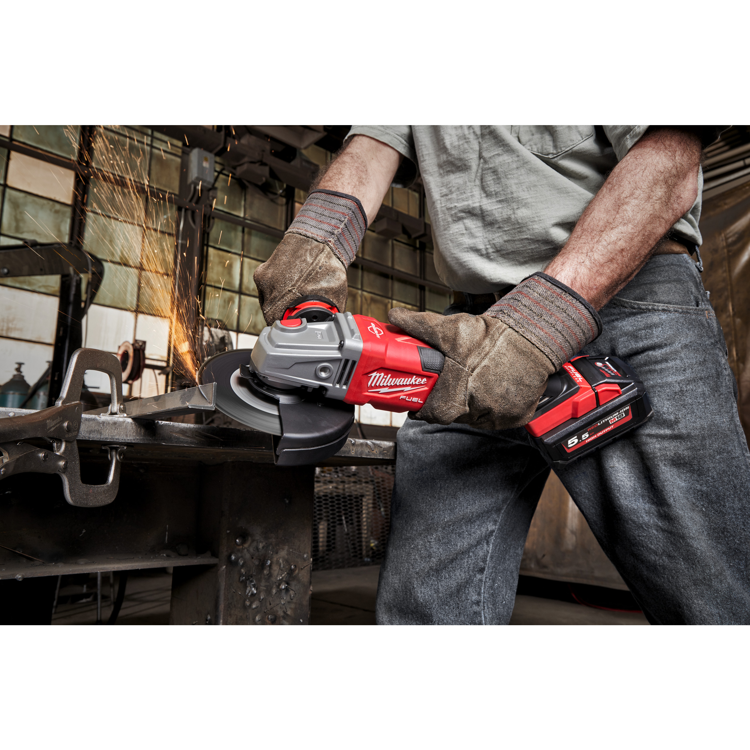 milwaukee Akkukulmahiomakone milwaukee m18 fhsag125xb-552x