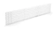 fresh Jääkaappisäleikkö fresh 100x600 mm valk. kp
