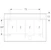 geberit Peili geberit option plus sq 1050x32x700mm musta matta