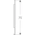 geberit Peili geberit option plus sq 1050x32x700mm musta matta