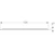 geberit Peili geberit option plus sq 1050x32x700mm musta matta