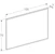 geberit Peili geberit option plus sq 1050x32x700mm musta matta