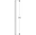geberit Peili geberit option basic sq 1400x32x900mm alumiini