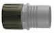 flexicon Suojaletkuliitin muovi hf fpau13-r16b musta