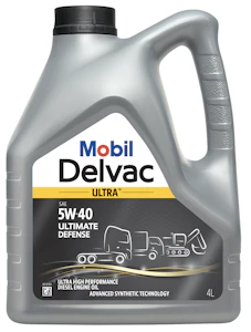 mobil Mobil dieselmoottoriöljy delvacu 5w40 ult def 4x4l