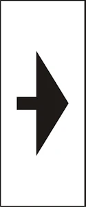 hammarprodukter Märksystem h10 vit pil hö/vä