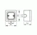 abb Pintakotelo impressivo 1os/ip20 54/80mm val