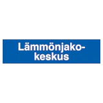 MERKINTÄTARRA LÄMMÖNJAKOKESKUS 200x50 TA