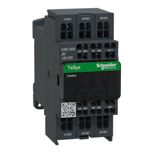 schneider electric Apukontaktori tesys cad323jd 3su+2av 12vdc