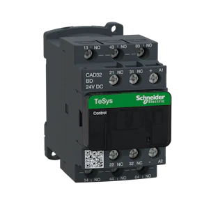 schneider electric Apukontaktori tesys cad32bd 3su+2av 24vdc