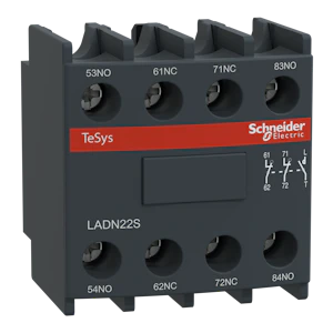 schneider electric Apukosketin tesys ladn22s 2s+2a pun