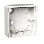 ASENNUSRASIA EXXACT 1-OSAINEN IP44 30mm VALKOINEN