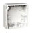 schneider electric Asennusrasia exxact 1-osainen ip44 30mm valkoinen