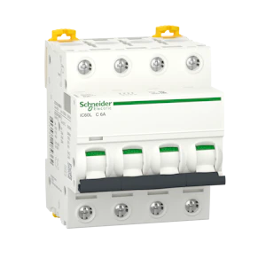 schneider electric Johdonsuojakatkaisija ic60l 4x6a/c/25ka