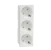 schneider electric Kanavapistorasia unica system+ 3xschuko pr valk