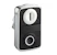 schneider electric Dubbeltrycke vit "i" svart "o