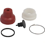 TRYCKE SVART SILICON 16 MM TRYCKLÄNGD 16 MM, -40..+