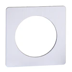MERKINTÄKILPI HARMONY KZ18 BLANCO HARMAA 45x45mm