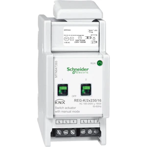 schneider electric Lähtöyksikkö knx schneider kytkin toim.l. k2x230/16a k.o.