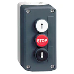 PAINIKEKOTELO SCHNEIDER XALD326 YLÖS-STOP-ALAS