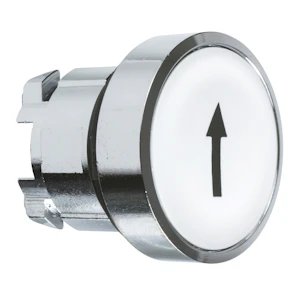 schneider electric Plant trycke metall vit symbol pil upp