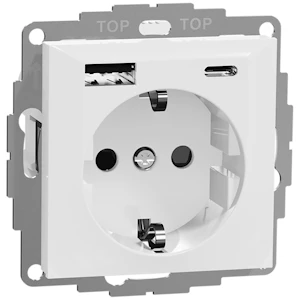 elko Ladduttag usb a+c 3a schuco rv
