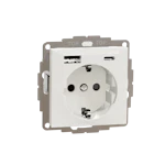 LADDUTTAG USB A+C 3A SCHUCO FV