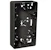 schneider electric Pintakehys exxact 2-osainen 35mm antrasiitti