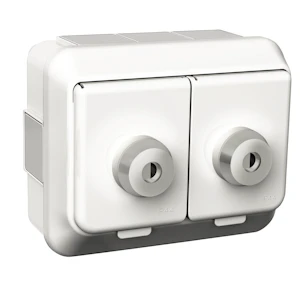 schneider electric Pistorasia exxact 2s/16a/ip44 ppj 2x luk. val