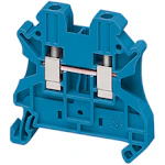 KOPPLINGSPLINT 2 POL 4MM² BLÅ