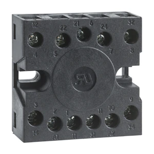 schneider electric Relekanta zelio re48asoc11ar liittimet takana