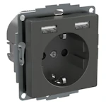 PISTORASIA EXXACT 1-PR + 2X USB LATAUS 2,4 ANT