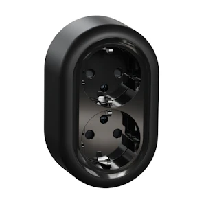 schneider electric Vägguttag utv renova 2-v j sv