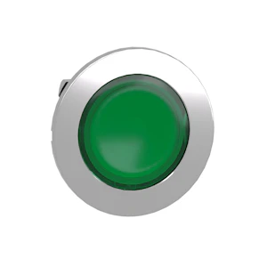schneider electric Lamptrycke grön plan inf led