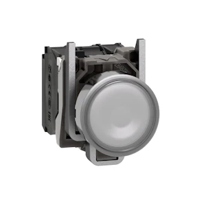 schneider electric Lamptryckknapp vit 230v