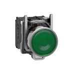 LAMPTRYCKKNAPP GRÖN 24V