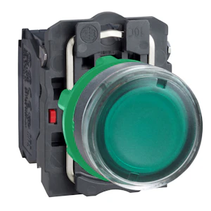 schneider electric Valopainike schneider xb5aw3365 vihreä suoras.