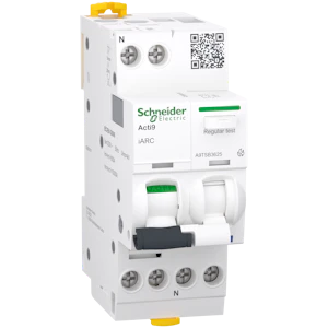 schneider electric Valokaarivikasuoja acti 9 iarc 1p+n, 25a