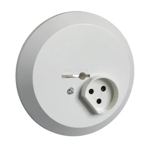 schneider electric Valaisinpistorasia schneider 3-napainen pinta/uppo+koukku