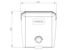 fibox Piharasia fibox piha 2j1v 2xpr ei kelloja