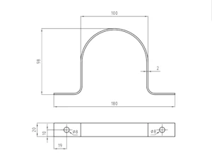 ssab Kiinnike ksrk 100mm kaapelinsuojakouru